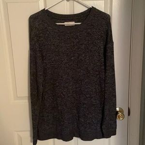 Oversized a long sleeve shirt